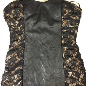 Charlotte Russe strapless dress